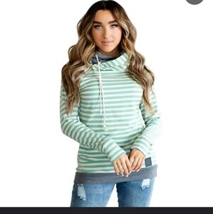 Ampersand Ave double hooded sweater size XXXL